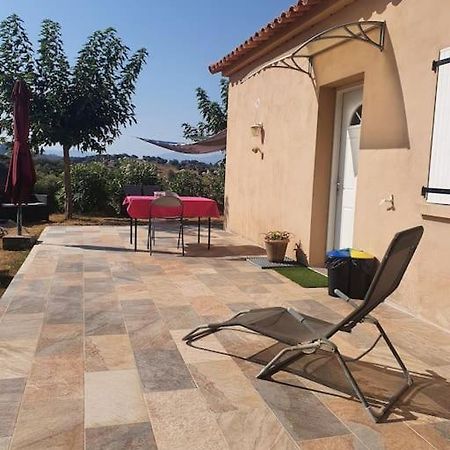 Studio Mitoyen A La Campagne Vue Sur La Mer Cargese Exterior photo